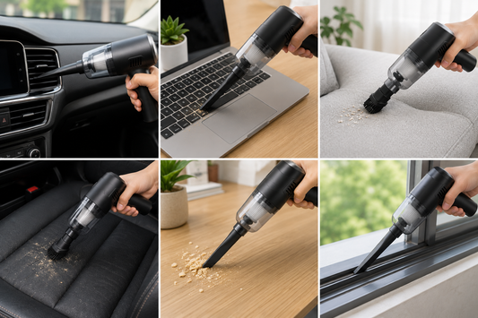 Crimello Mini 3-in-1 Portable Vacuum Cleaner